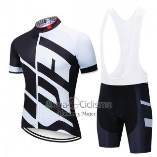 Specialized Ropa Ciclismo Culotte Corto 2019 Hombre Mangas Cortas Blanco Negro