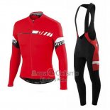 Specialized Ropa Ciclismo Culotte Largo 2015 Hombre Mangas Largas Profundo Rojo