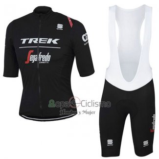 Trek Segafrojoo Ropa Ciclismo Culotte Corto 2017 Mangas Cortas Negro