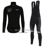 Trek Segafrojoo Ropa Ciclismo Culotte Largo 2019 Mangas Largas Negro