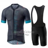 Castelli Climber's 2.0 Ropa Ciclismo Culotte Corto 2019 Hombre Mangas Cortas Negro Azur