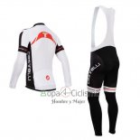 Castelli Ropa Ciclismo Culotte Corto 2014 Hombre Mangas Cortas Blanco y Negro