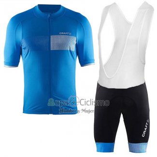 Craft Ropa Ciclismo Culotte Corto 2017 Hombre Mangas Cortas Azul