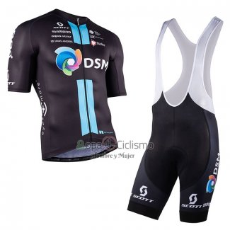 Dsm Ropa Ciclismo Culotte Corto 2022 Mangas Cortas Negro