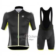 Giordana Sahara Ropa Ciclismo Culotte Corto 2017 Hombre Mangas Cortas Negro