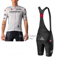 Giro d'Italia Ropa Ciclismo Culotte Corto 2021 Hombre Mangas Cortas Blanco