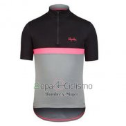 Rapha Ropa Ciclismo Culotte Corto 2016 Hombre Mangas Cortas Negro y Rojo