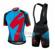 Specialized Ropa Ciclismo Culotte Corto 2016 Hombre Mangas Cortas Azul y Negro