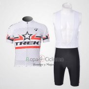 Trek Ropa Ciclismo Culotte Corto 2011 Mangas Cortas Blanco