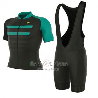 Ale Prr 2.0 Piuma Ropa Ciclismo Culotte Corto 2017 Hombre Mangas Cortas Negro y Azul Claro