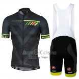 Castelli Ropa Ciclismo Culotte Corto 2017 Hombre Mangas Cortas Profundo Gris