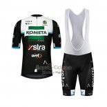 Kometa Xstra Ropa Ciclismo Culotte Corto 2020 Hombre Mangas Cortas Negro Blanco Verde