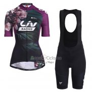 Liv Ropa Ciclismo Culotte Corto 2022 Mujer Mangas Cortas Violeta