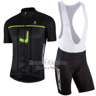 Nalini Speed Ropa Ciclismo Culotte Corto 2017 Men Mangas Cortas Negro