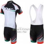 Northwave Ropa Ciclismo Culotte Corto 2013 Hombre Mangas Cortas Negro y Blanco