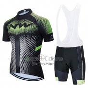 Northwave Ropa Ciclismo Culotte Corto 2020 Hombre Mangas Cortas Negro Blanco Verde