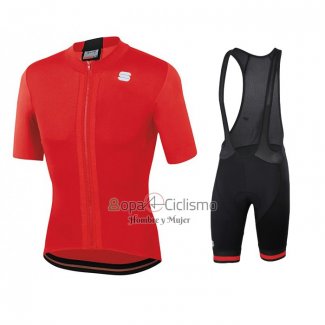 Sportful Ropa Ciclismo Culotte Corto 2020 Hombre Mangas Cortas Rojo