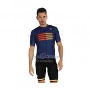 Sportful Ropa Ciclismo Culotte Corto 2021 Hombre Mangas Cortas Azul