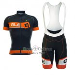 Ale Formula 1.0 ADriatico Ropa Ciclismo Culotte Corto 2017 Hombre Mangas Cortas Naranja y Negro