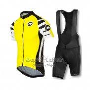 Assos Ropa Ciclismo Culotte Corto 2016 Hombre Mangas Cortas AMarillo