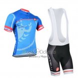 Castelli Ropa Ciclismo Culotte Corto 2014 Hombre Mangas Cortas Azur