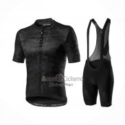 Castelli Ropa Ciclismo Culotte Corto 2021 Hombre Mangas Cortas Brillante Negro