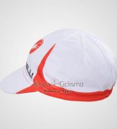 Castellii Gorra Blanco y Rojo 2012 Ciclismo