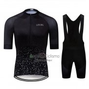 Le Col Ropa Ciclismo Culotte Corto 2020 Hombre Mangas Cortas Negro(1)