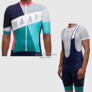 Maap Ropa Ciclismo Culotte Corto 2017 Hombre Mangas Cortas Gris y Azur