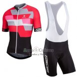 Nalini Cervino Ropa Ciclismo Culotte Corto 2017 Men Mangas Cortas Rojo y Negro