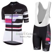 Nalini Dolomiti Ropa Ciclismo Culotte Corto 2017 Mujer Mangas Cortas Negro