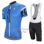 Nalini Ropa Ciclismo Culotte Corto 2016 Men Mangas Cortas Azul