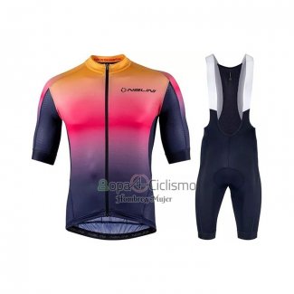 Nalini Ropa Ciclismo Culotte Corto 2021 Men Mangas Cortas Multicolore