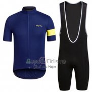 Rapha Ropa Ciclismo Culotte Corto 2016 Hombre Mangas Cortas Azul y Negro