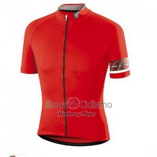 Specialized Ropa Ciclismo Culotte Corto 2016 Hombre Mangas Cortas Brillante Rojo