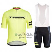 Trek Ropa Ciclismo Culotte Corto 2018 Mangas Cortas Luz AMarillo