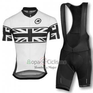 Assos Ropa Ciclismo Culotte Corto 2016 Hombre Mangas Cortas Blanco