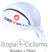 Castelli Bandana Blanco 2013 Ciclismo