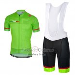 Castelli Ropa Ciclismo Culotte Corto 2017 Hombre Mangas Cortas Verde