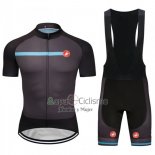 Castelli Ropa Ciclismo Culotte Corto 2018 Hombre Mangas Cortas APagado Gris