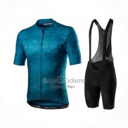 Castelli Ropa Ciclismo Culotte Corto 2021 Hombre Mangas Cortas Profundo Azul