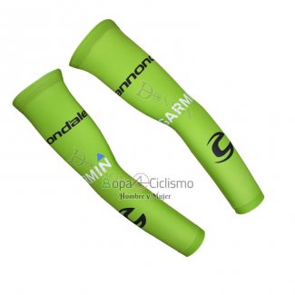 Garmin Manguitos Verde 2015 Ciclismo