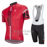 Nalini Ropa Ciclismo Culotte Corto 2016 Men Mangas Cortas Rojo