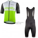 Nalini Ropa Ciclismo Culotte Corto 2022 Men Mangas Cortas Verde Negro