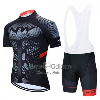 Northwave Ropa Ciclismo Culotte Corto 2020 Hombre Mangas Cortas Negro AMarillo Rojo