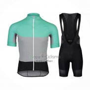 Poc Ropa Ciclismo Culotte Corto 2021 Hombre Mangas Cortas Verde