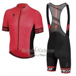 Specialized Ropa Ciclismo Culotte Corto 2018 Hombre Mangas Cortas Rosa Negro