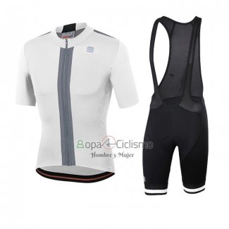 Sportful Ropa Ciclismo Culotte Corto 2020 Hombre Mangas Cortas Blanco