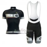 Ale Formula 1.0 ADriatico Ropa Ciclismo Culotte Corto 2017 Hombre Mangas Cortas Gris y Negro