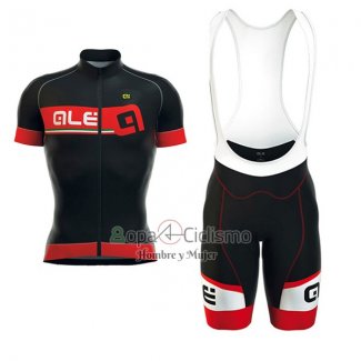 Ale Formula 1.0 ADriatico Ropa Ciclismo Culotte Corto 2017 Hombre Mangas Cortas Rojo y Negro